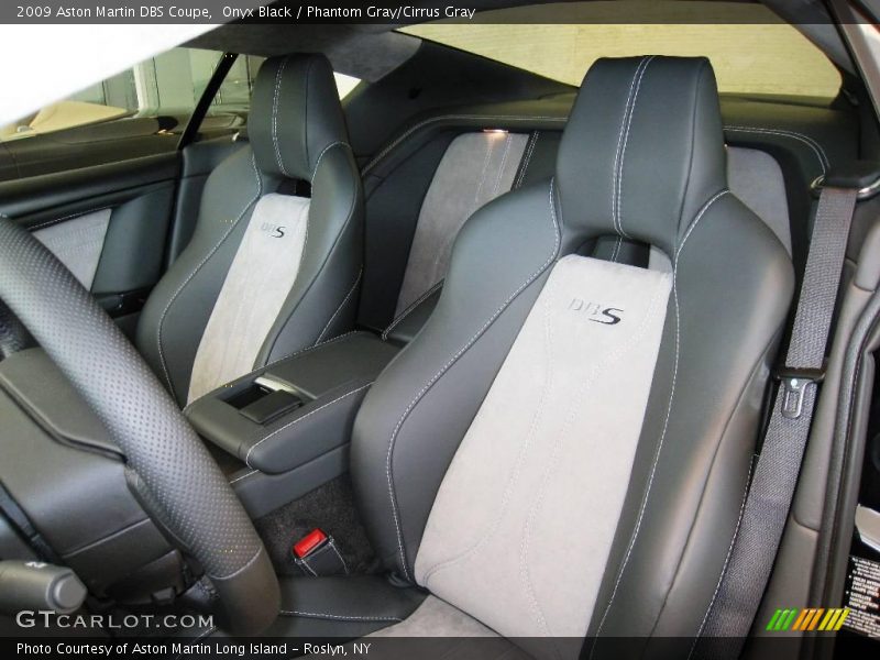 Onyx Black / Phantom Gray/Cirrus Gray 2009 Aston Martin DBS Coupe