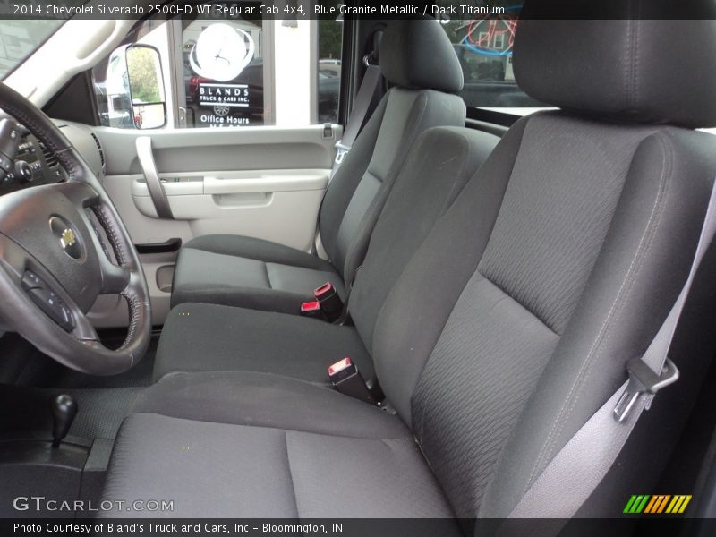 Blue Granite Metallic / Dark Titanium 2014 Chevrolet Silverado 2500HD WT Regular Cab 4x4