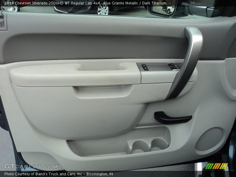 Blue Granite Metallic / Dark Titanium 2014 Chevrolet Silverado 2500HD WT Regular Cab 4x4
