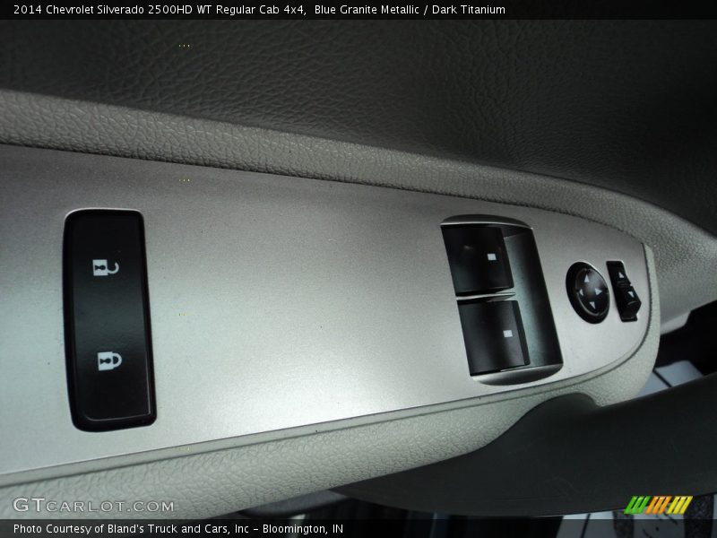 Blue Granite Metallic / Dark Titanium 2014 Chevrolet Silverado 2500HD WT Regular Cab 4x4