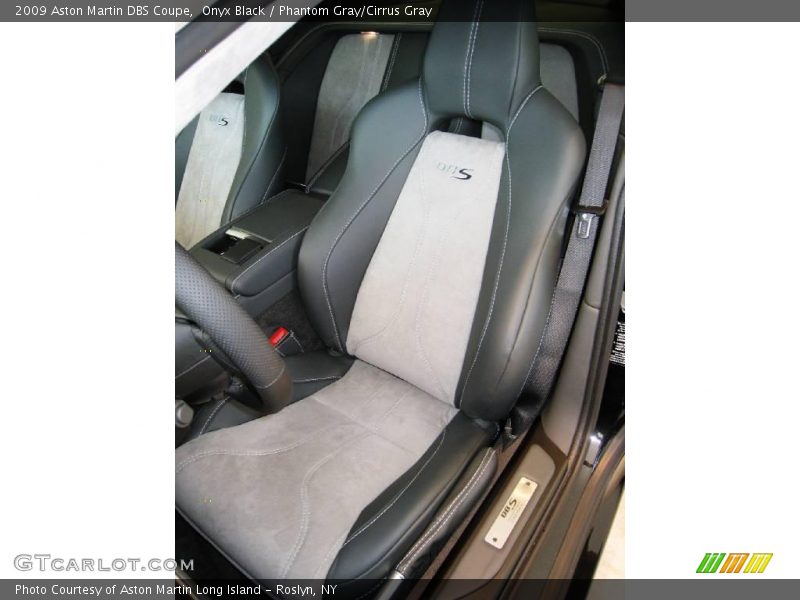 Onyx Black / Phantom Gray/Cirrus Gray 2009 Aston Martin DBS Coupe