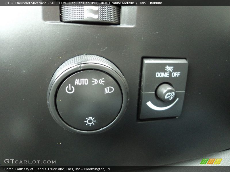 Blue Granite Metallic / Dark Titanium 2014 Chevrolet Silverado 2500HD WT Regular Cab 4x4