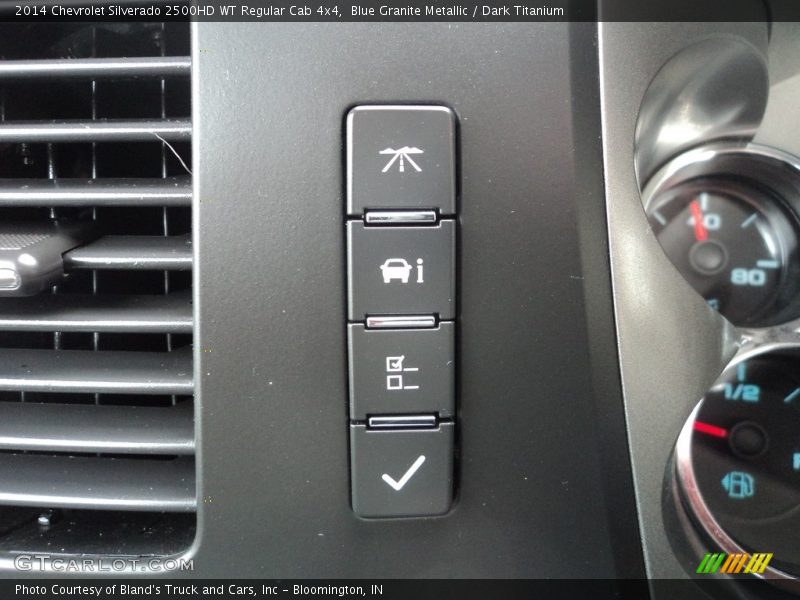 Blue Granite Metallic / Dark Titanium 2014 Chevrolet Silverado 2500HD WT Regular Cab 4x4