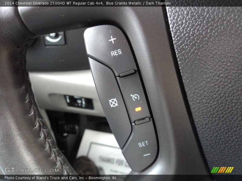Blue Granite Metallic / Dark Titanium 2014 Chevrolet Silverado 2500HD WT Regular Cab 4x4