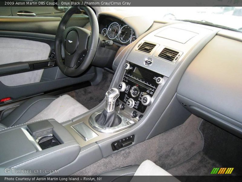Onyx Black / Phantom Gray/Cirrus Gray 2009 Aston Martin DBS Coupe