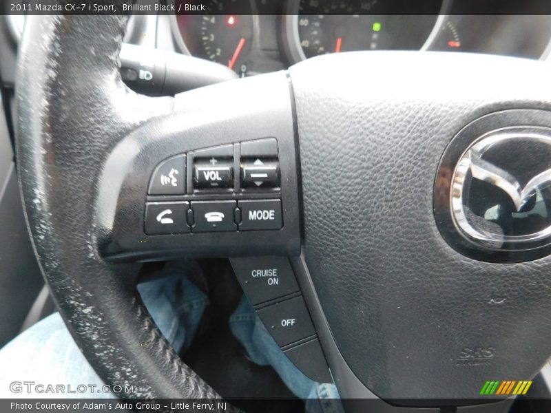 Brilliant Black / Black 2011 Mazda CX-7 i Sport