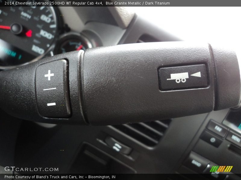 Blue Granite Metallic / Dark Titanium 2014 Chevrolet Silverado 2500HD WT Regular Cab 4x4