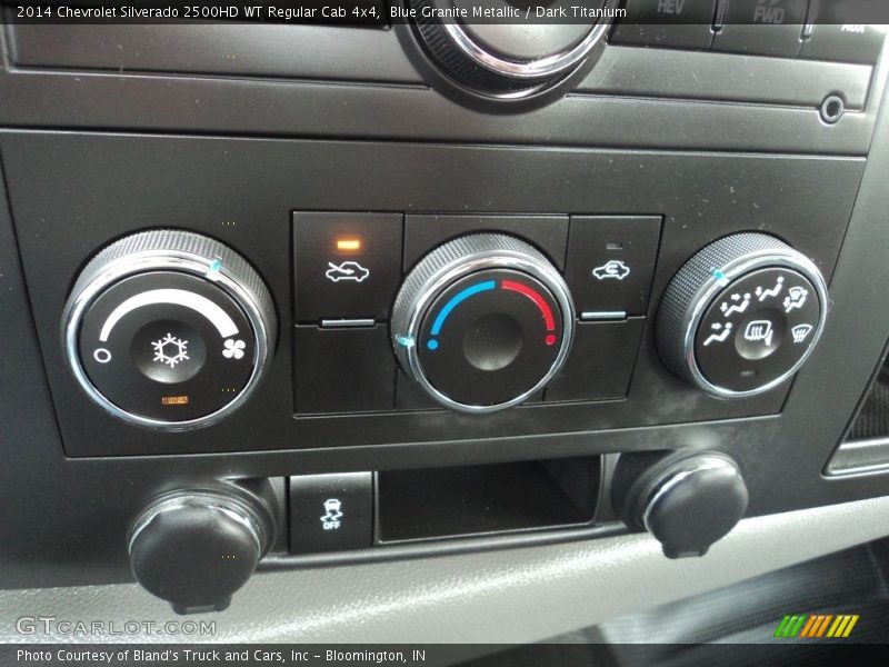 Blue Granite Metallic / Dark Titanium 2014 Chevrolet Silverado 2500HD WT Regular Cab 4x4