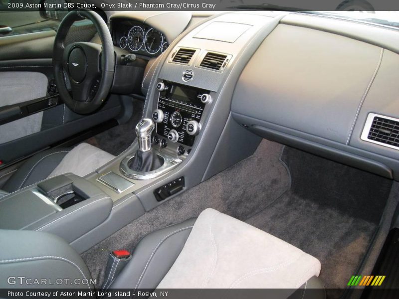Onyx Black / Phantom Gray/Cirrus Gray 2009 Aston Martin DBS Coupe