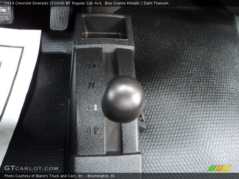 Blue Granite Metallic / Dark Titanium 2014 Chevrolet Silverado 2500HD WT Regular Cab 4x4