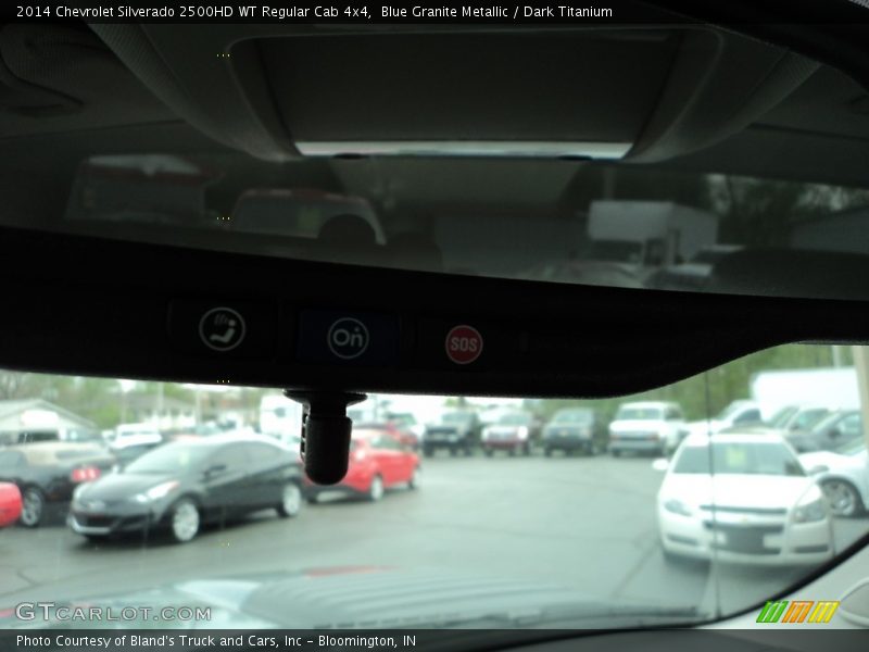 Blue Granite Metallic / Dark Titanium 2014 Chevrolet Silverado 2500HD WT Regular Cab 4x4