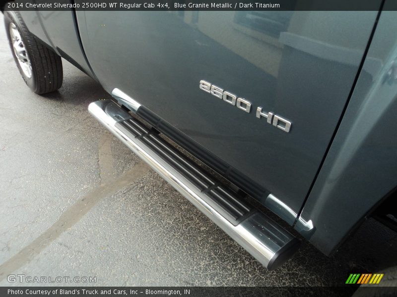 Blue Granite Metallic / Dark Titanium 2014 Chevrolet Silverado 2500HD WT Regular Cab 4x4