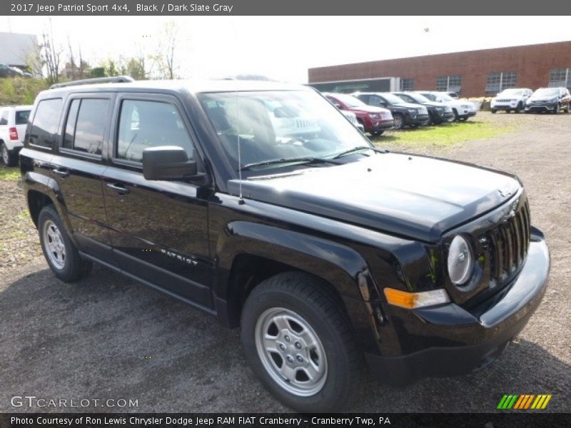 Black / Dark Slate Gray 2017 Jeep Patriot Sport 4x4