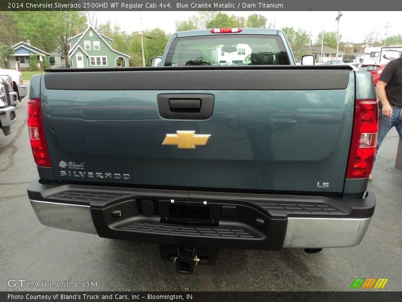 Blue Granite Metallic / Dark Titanium 2014 Chevrolet Silverado 2500HD WT Regular Cab 4x4