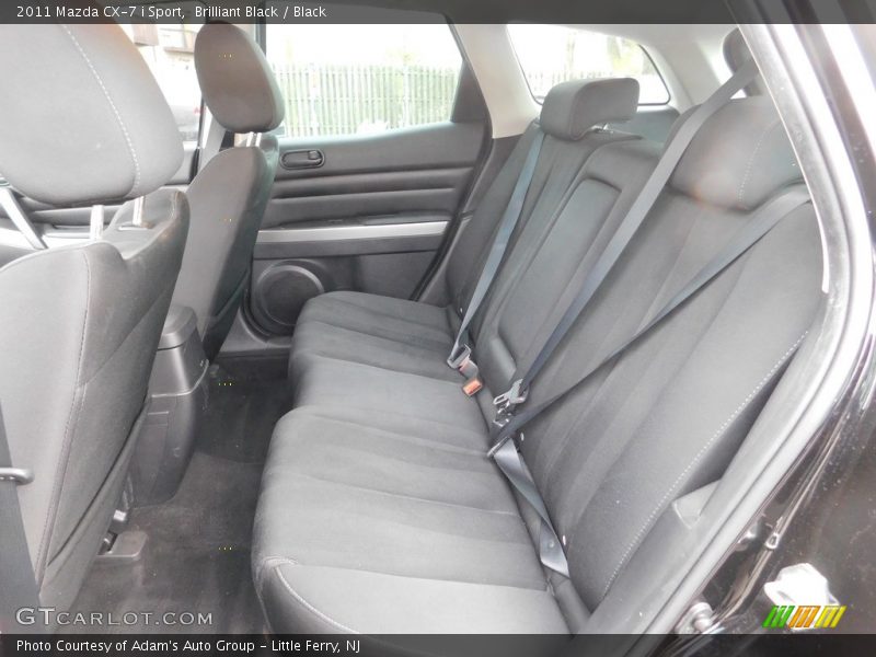 Brilliant Black / Black 2011 Mazda CX-7 i Sport