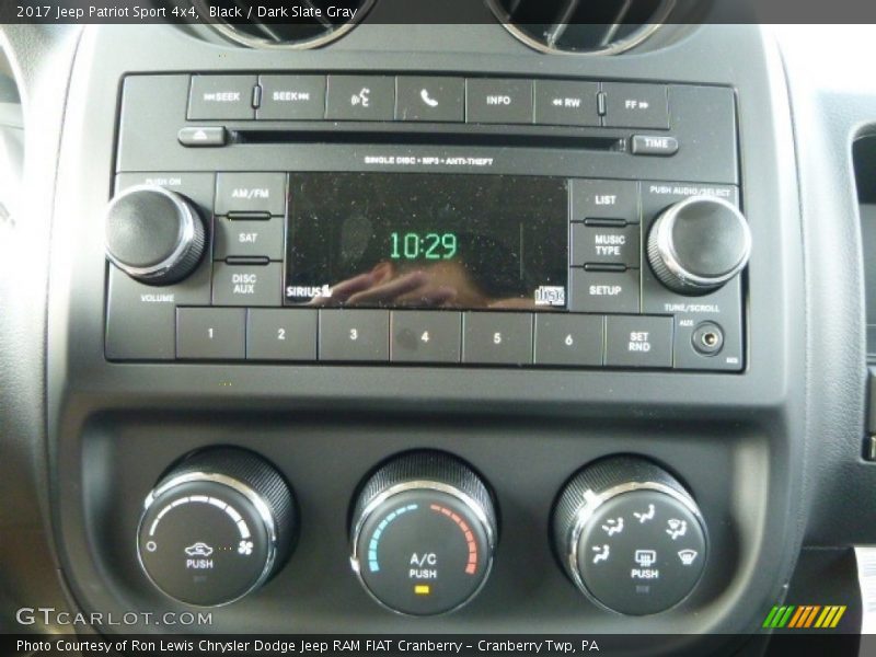 Black / Dark Slate Gray 2017 Jeep Patriot Sport 4x4