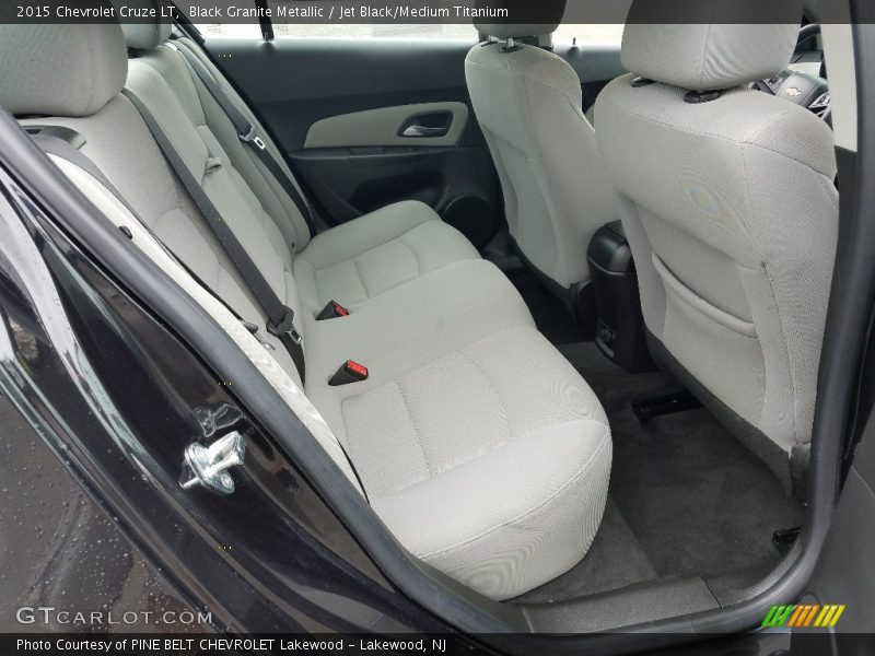 Black Granite Metallic / Jet Black/Medium Titanium 2015 Chevrolet Cruze LT
