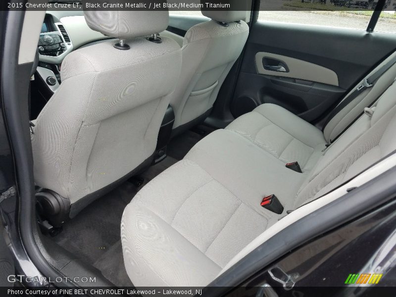 Black Granite Metallic / Jet Black/Medium Titanium 2015 Chevrolet Cruze LT