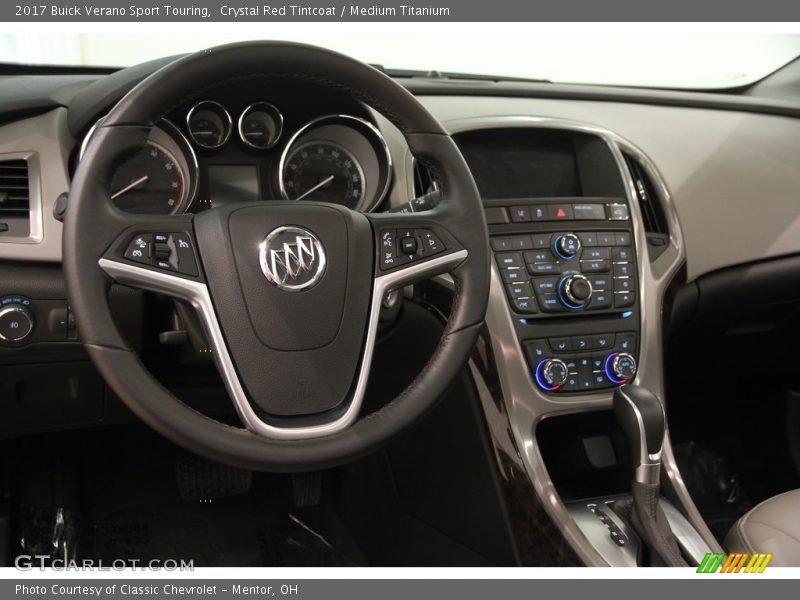 Dashboard of 2017 Verano Sport Touring