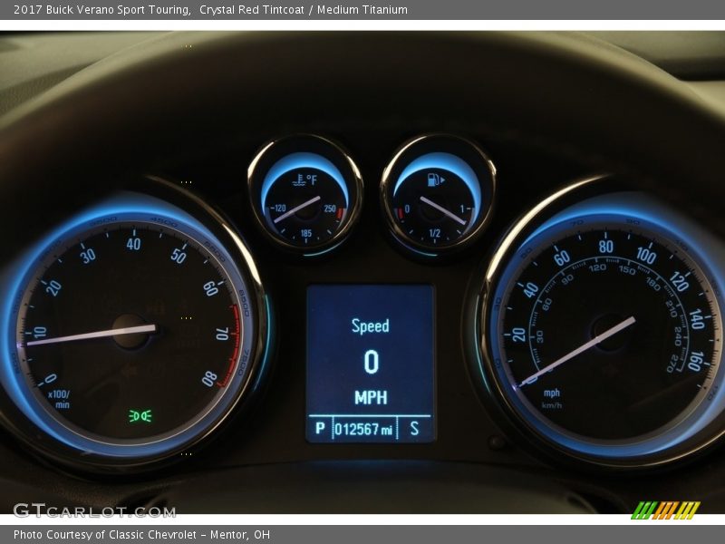  2017 Verano Sport Touring Sport Touring Gauges