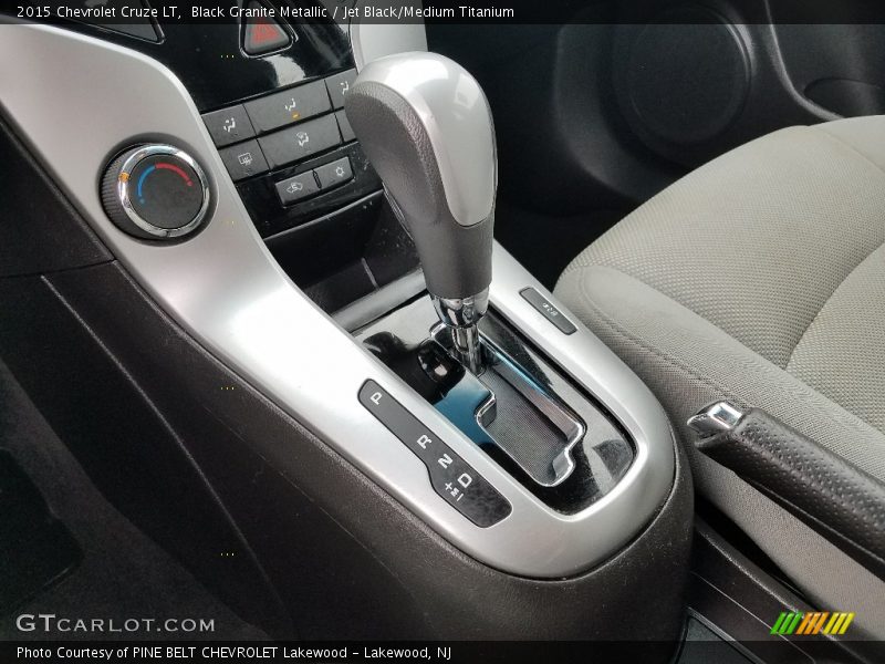 Black Granite Metallic / Jet Black/Medium Titanium 2015 Chevrolet Cruze LT