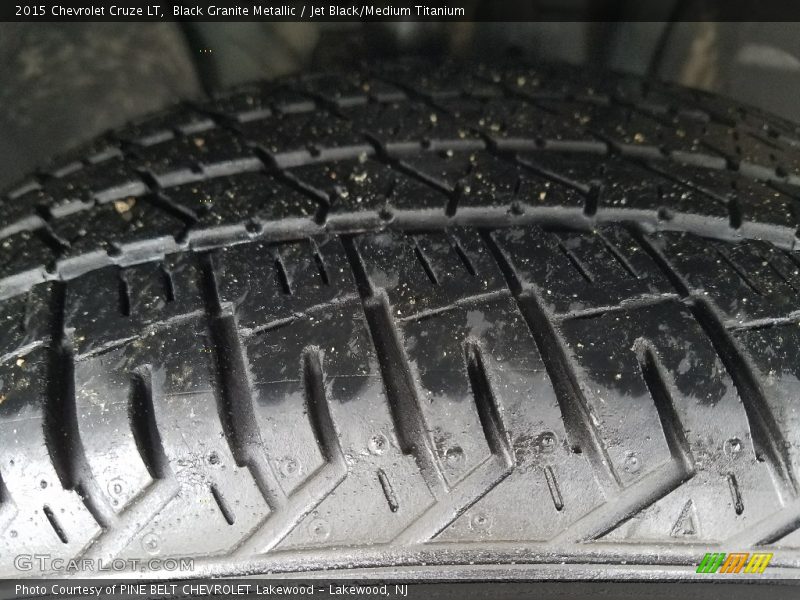Black Granite Metallic / Jet Black/Medium Titanium 2015 Chevrolet Cruze LT