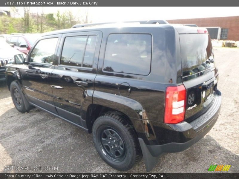 Black / Dark Slate Gray 2017 Jeep Patriot Sport 4x4