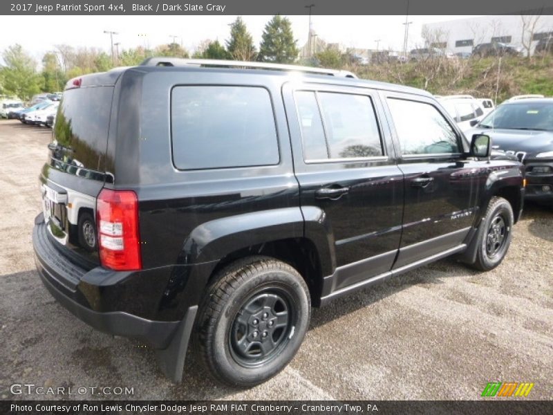 Black / Dark Slate Gray 2017 Jeep Patriot Sport 4x4