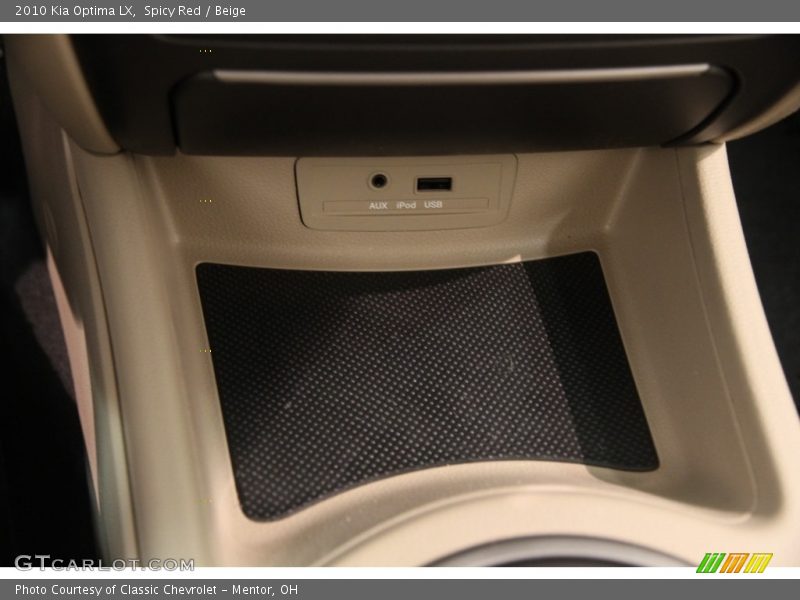 Spicy Red / Beige 2010 Kia Optima LX