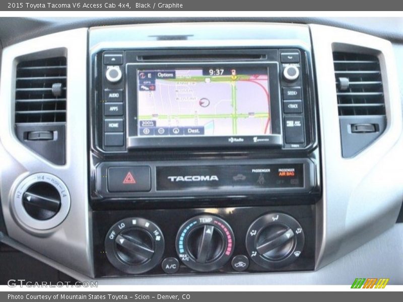 Black / Graphite 2015 Toyota Tacoma V6 Access Cab 4x4