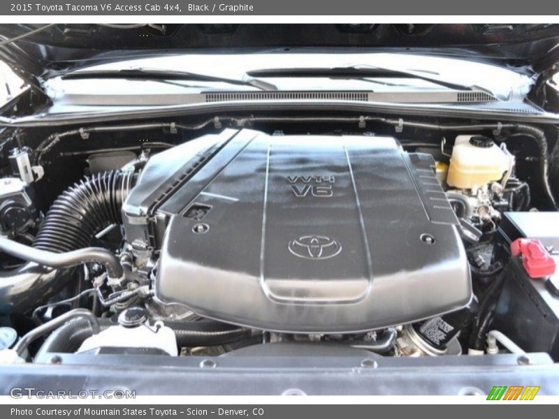 Black / Graphite 2015 Toyota Tacoma V6 Access Cab 4x4