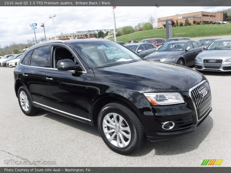 Brilliant Black / Black 2016 Audi Q5 2.0 TFSI Premium quattro