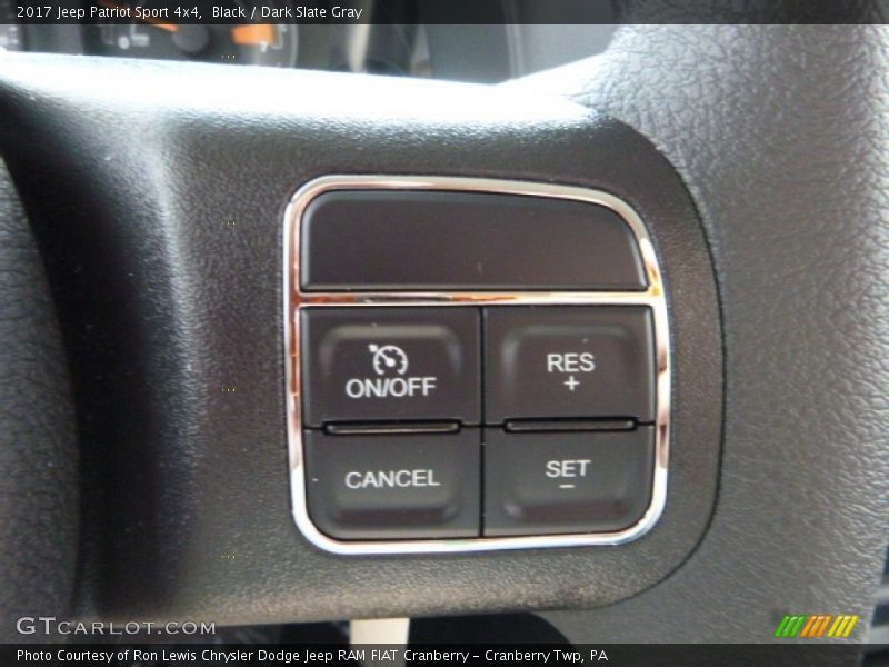 Black / Dark Slate Gray 2017 Jeep Patriot Sport 4x4