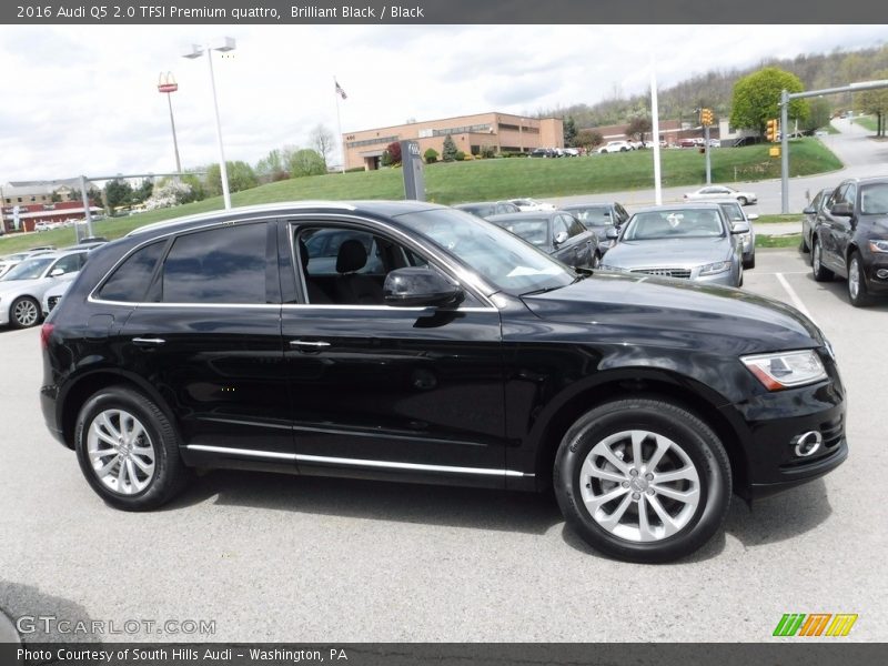 Brilliant Black / Black 2016 Audi Q5 2.0 TFSI Premium quattro