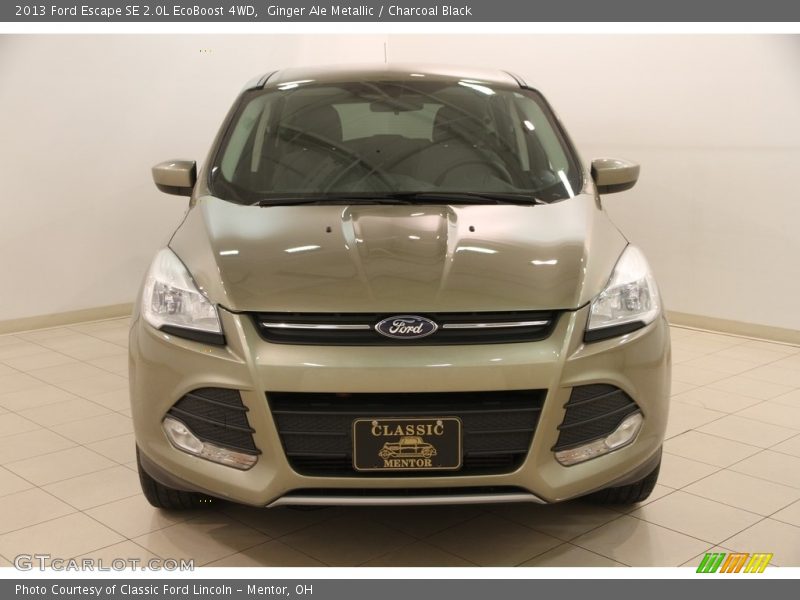 Ginger Ale Metallic / Charcoal Black 2013 Ford Escape SE 2.0L EcoBoost 4WD