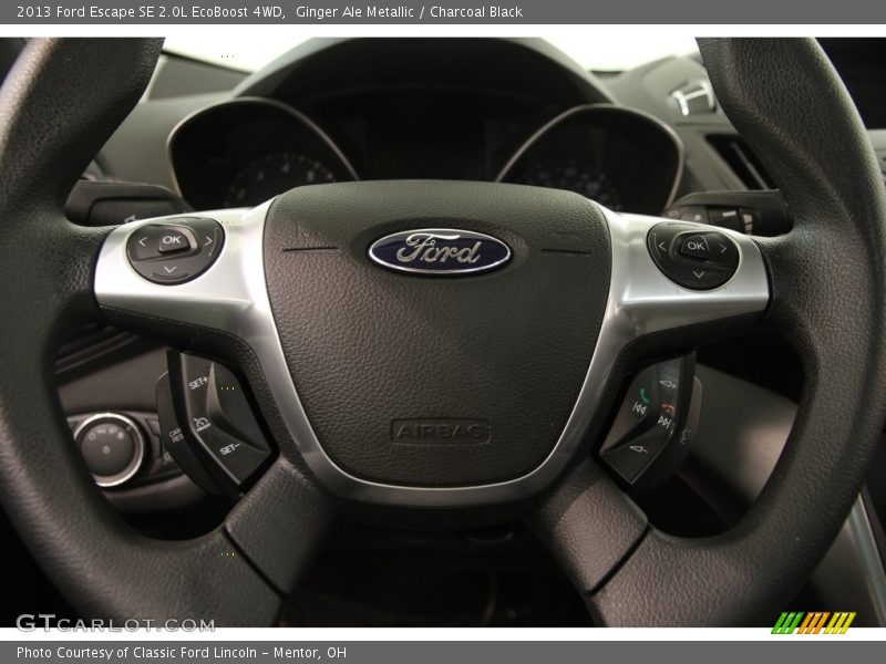  2013 Escape SE 2.0L EcoBoost 4WD Steering Wheel