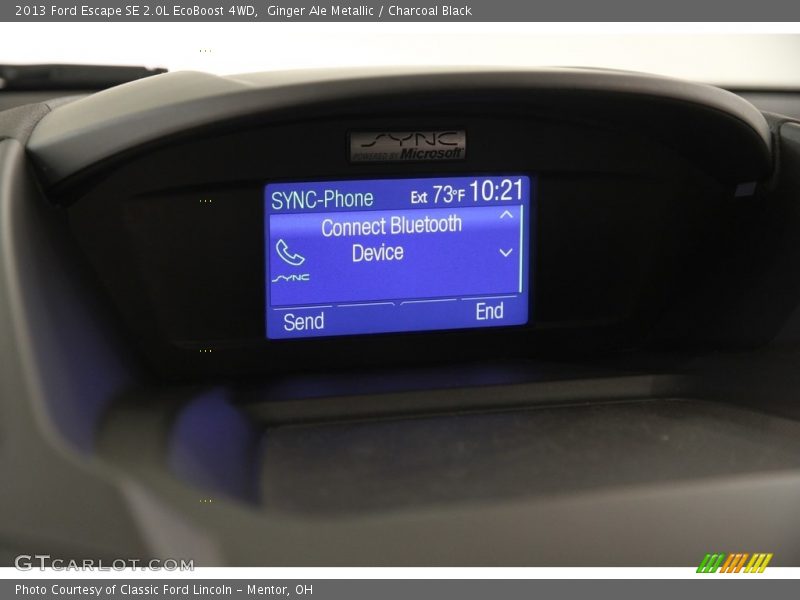 Ginger Ale Metallic / Charcoal Black 2013 Ford Escape SE 2.0L EcoBoost 4WD