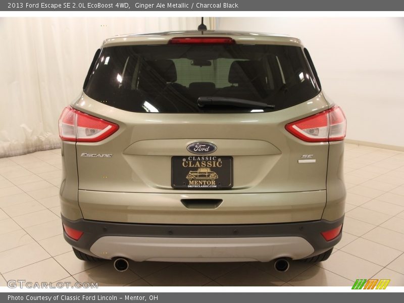 Ginger Ale Metallic / Charcoal Black 2013 Ford Escape SE 2.0L EcoBoost 4WD