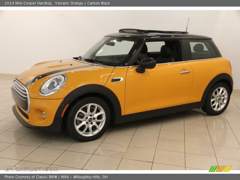  2014 Cooper Hardtop Volcanic Orange
