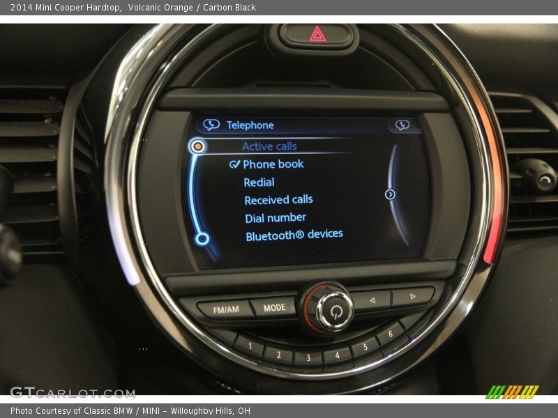 Controls of 2014 Cooper Hardtop