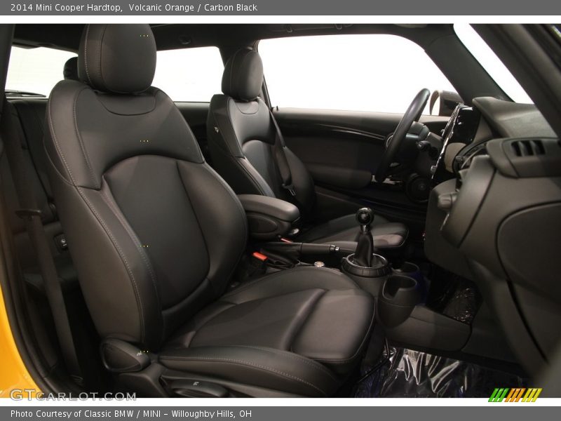 Front Seat of 2014 Cooper Hardtop