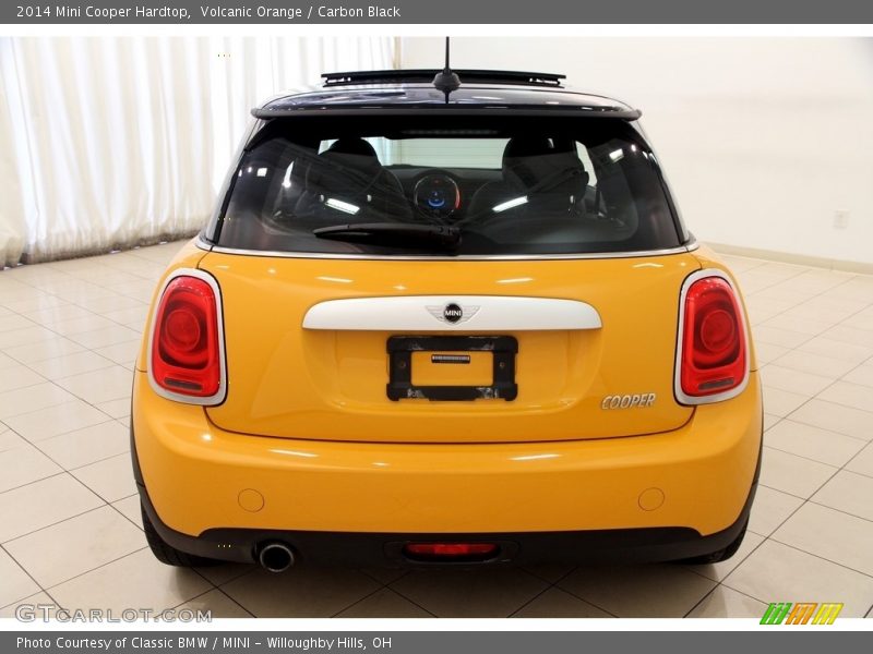  2014 Cooper Hardtop Volcanic Orange