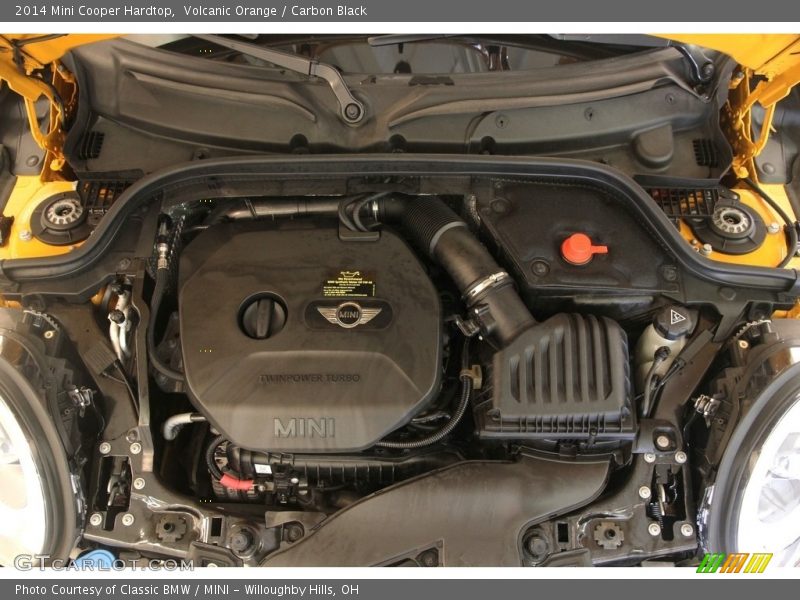  2014 Cooper Hardtop Engine - 1.5 Liter TwinPower Turbocharged DOHC 12-Valve VVT 3 Cylinder