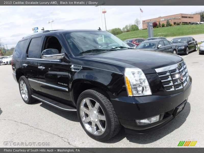 Black Ice Metallic / Ebony 2013 Cadillac Escalade Luxury AWD