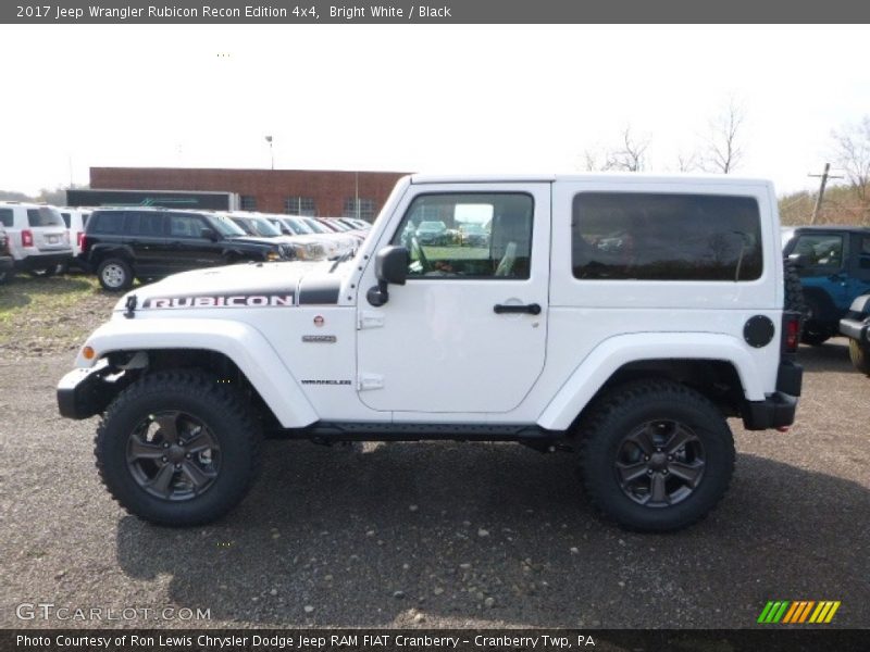 Bright White / Black 2017 Jeep Wrangler Rubicon Recon Edition 4x4