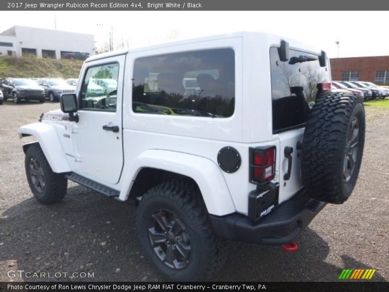 Bright White / Black 2017 Jeep Wrangler Rubicon Recon Edition 4x4