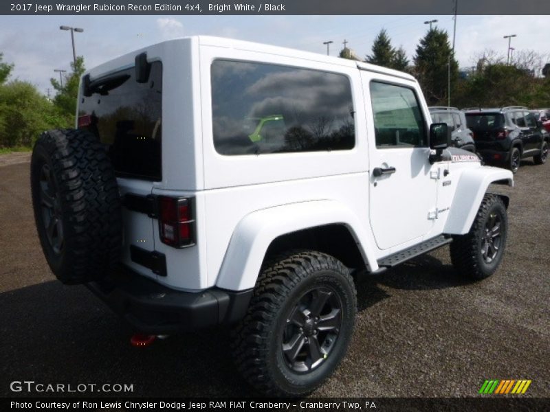 Bright White / Black 2017 Jeep Wrangler Rubicon Recon Edition 4x4