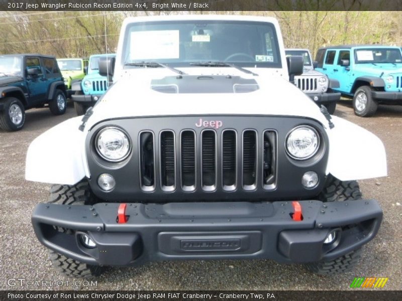 Bright White / Black 2017 Jeep Wrangler Rubicon Recon Edition 4x4