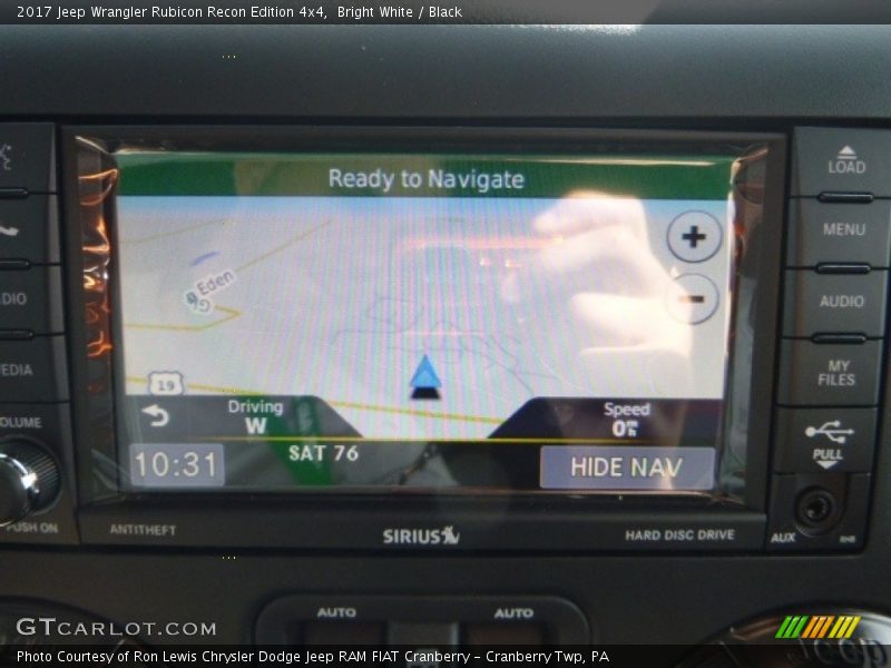 Bright White / Black 2017 Jeep Wrangler Rubicon Recon Edition 4x4