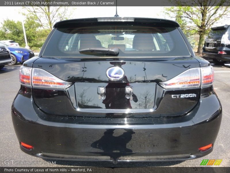 Obsidian Black / Caramel 2011 Lexus CT 200h Hybrid Premium